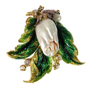 Unforgettable and Unique: The Enchantment of a Victorian Blister Pearl Brooch